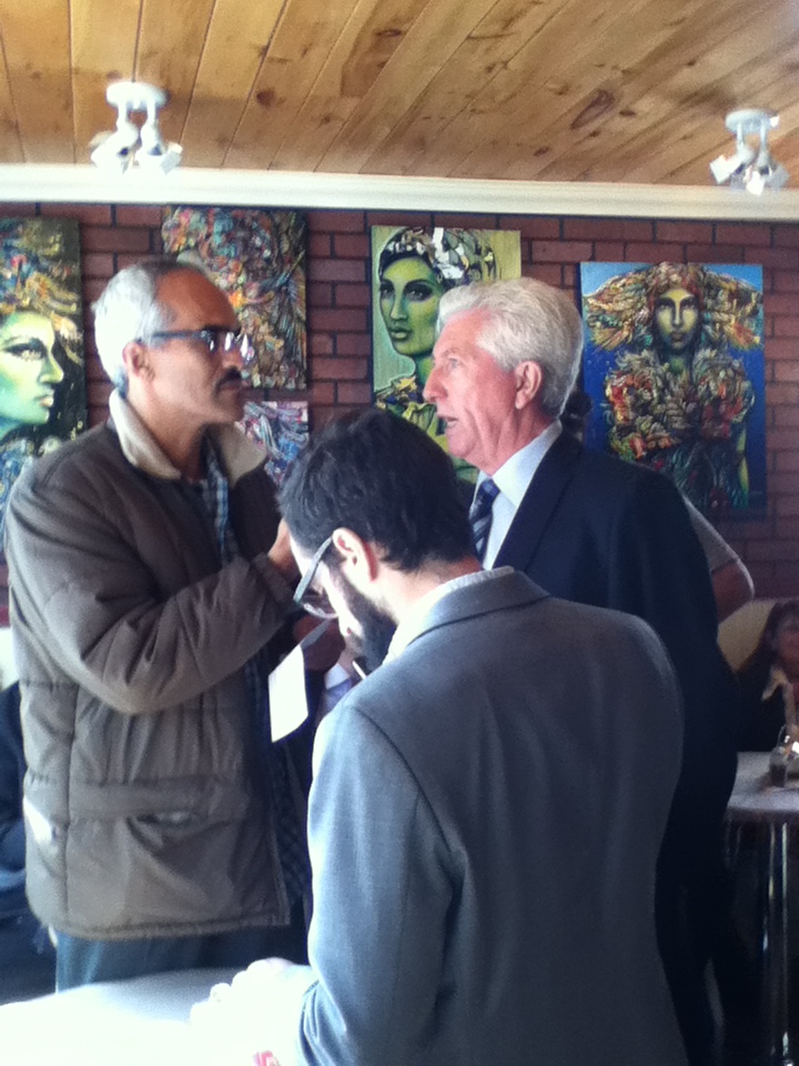 M. Zitouni avec M. Gilles Duceppe