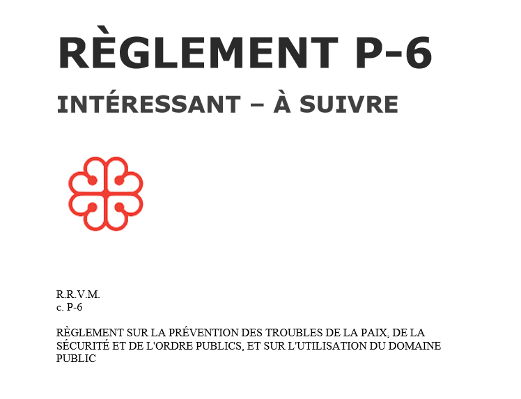 Reglement P-6